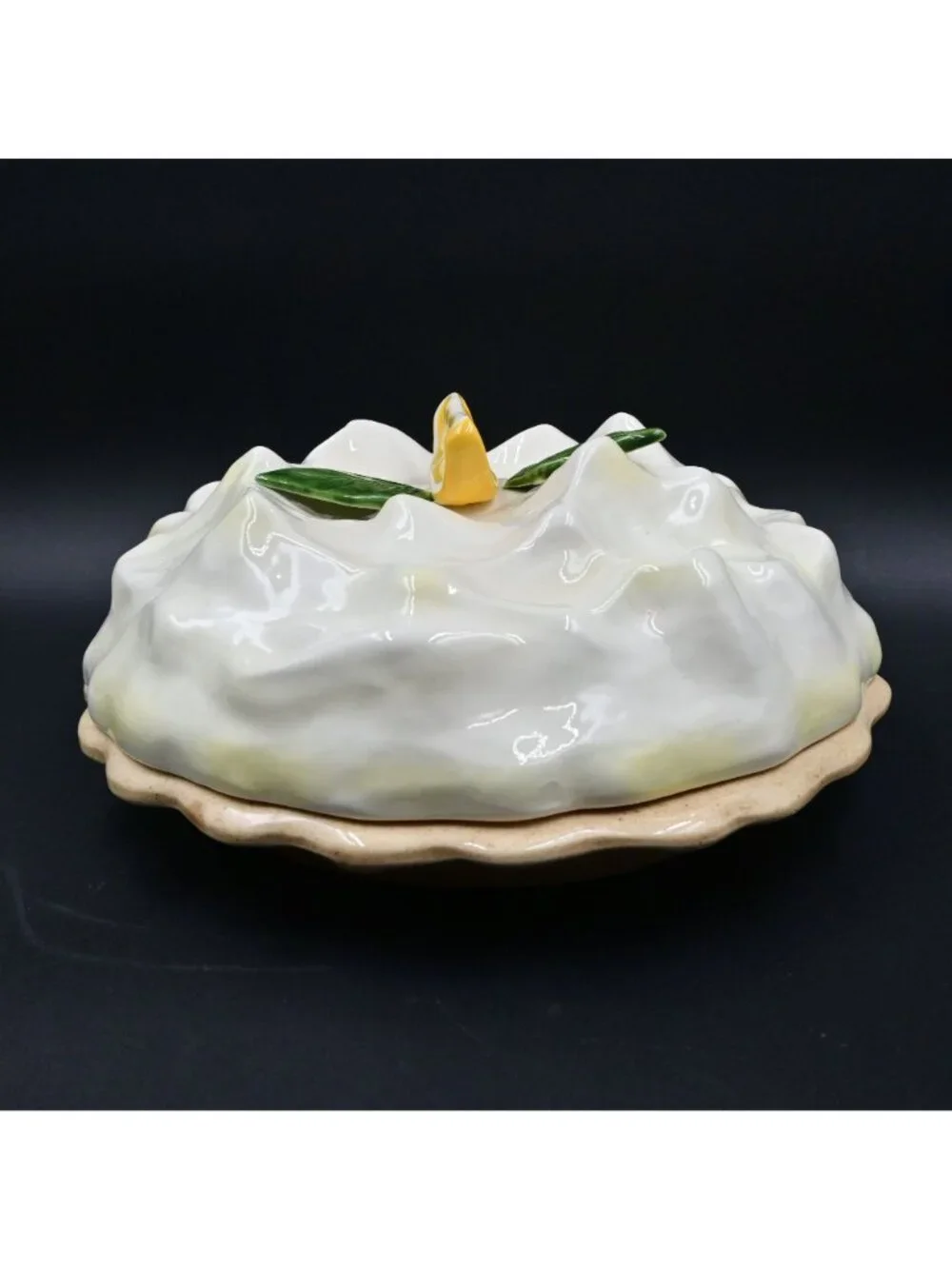 Great American Pie Co. Nordstom Lemon Meringue Pie Holder Vintage 1960's